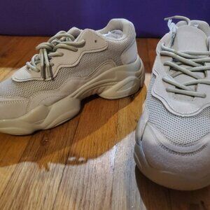 Asos Divine Chunky Sneakers Color Taupe Women's Size 6